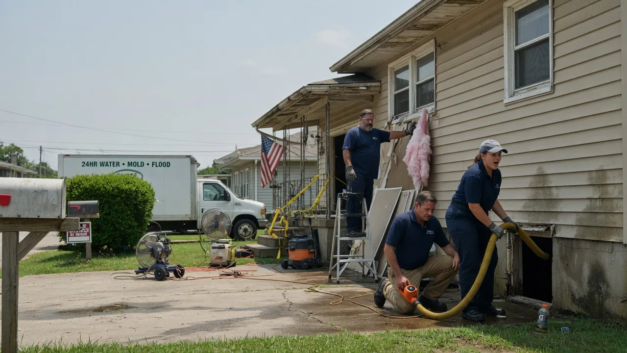 Water Damage Repair in Woodland, PA near me